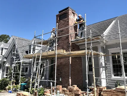 Chimney Rebuilding in North Stonington, CT
