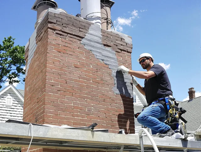 Chimney Restoration in North Stonington, CT