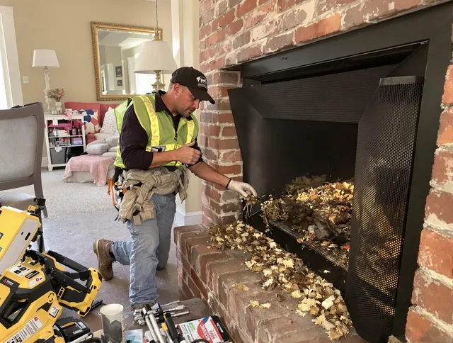 Safe screening installation by Stonington Chimney Sweep in Stonington, CT
