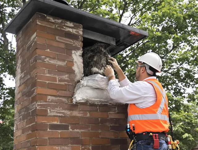 Humane removal of debris and animals by Stonington Chimney Sweep in Stonington, CT