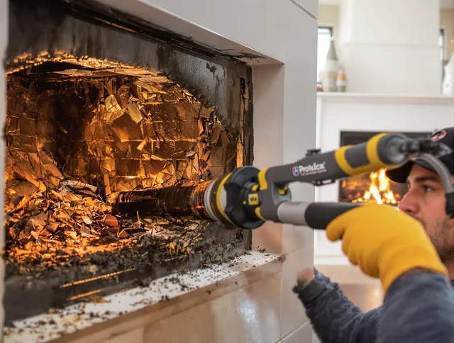 Professional chimney cleaning by Stonington Chimney Sweep in Stonington, CT